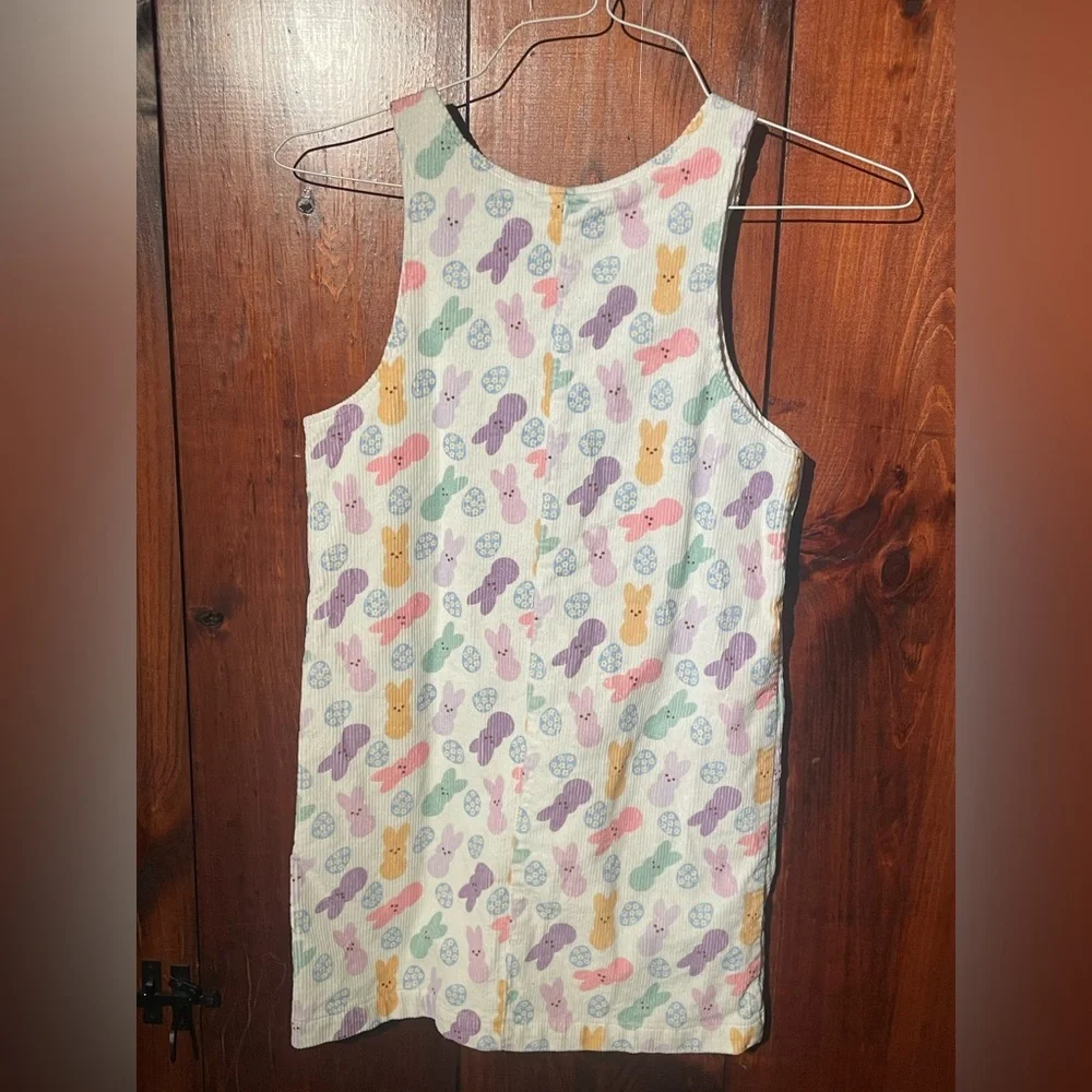 EUC Cheeky Plum Corduroy Peeps Easter Dress